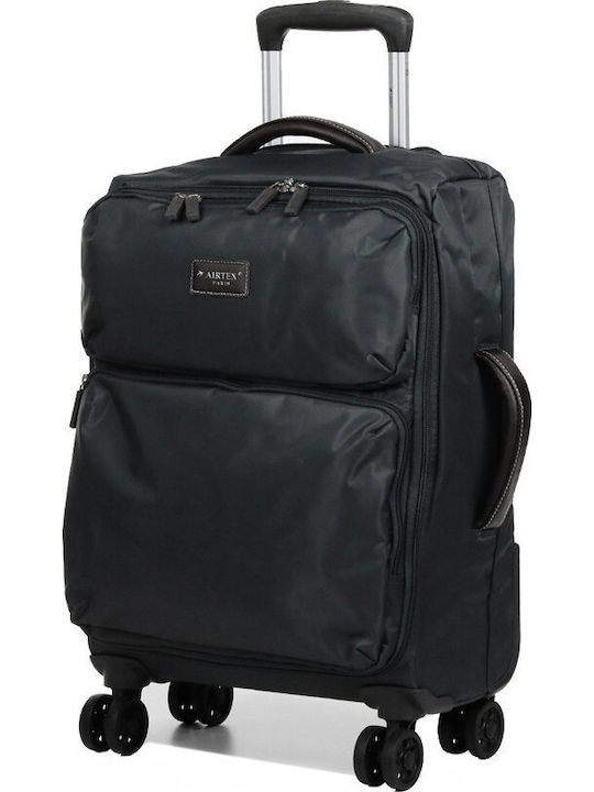 Airtex Paris Großer Reisekoffer Weichschalen Gray mit 4 Räder Höhe 80cm