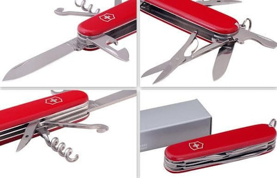 Victorinox Climber Cuțit Elvețian cu 10 Instrumente Roșu