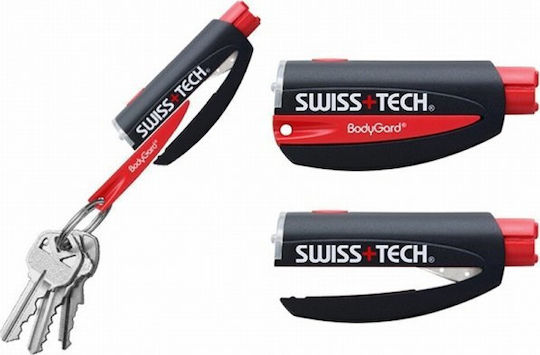Swiss Tech Bodygard® Πολυεργαλείο Μπρελόκ Μαύρο