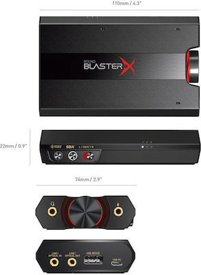 Creative Sound Blaster G5 Extern USB Soundkarte 7.1