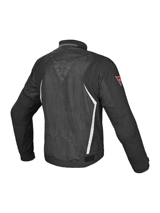 Dainese Hydra Flux D-Dry Summer Men's Riding Jacket Waterproof Black/White