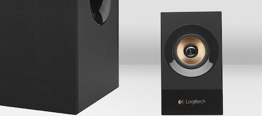 Logitech Z533 Компютърни тонколони 2.1 с мощност 120W в Черен цвят