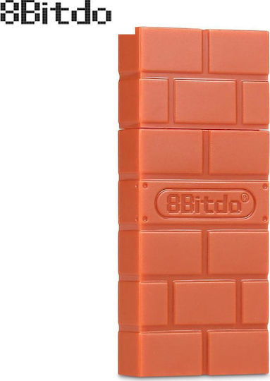 8Bitdo USB Bluetooth 2.1 Adapter Πορτοκαλί (RET00102)