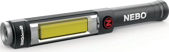Nebo Battery Workshop Light LED Dual Function with Brightness up to 500lm Big Larry 2 6737 Black