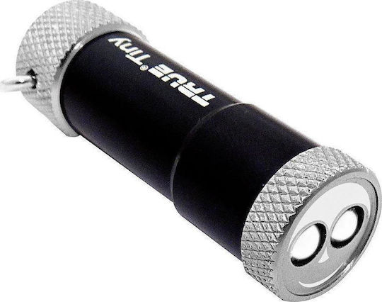 True Utility Schlüsselanhänger-Taschenlampe LED Schwarz