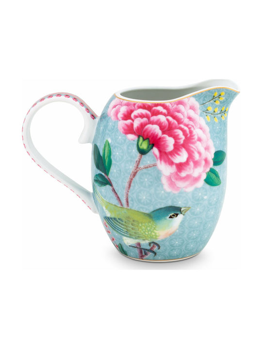PiP Studio Blushing Birds Γαλατιέρα Σερβιρίσματος από Πορσελάνη σε Μπλε Χρώμα