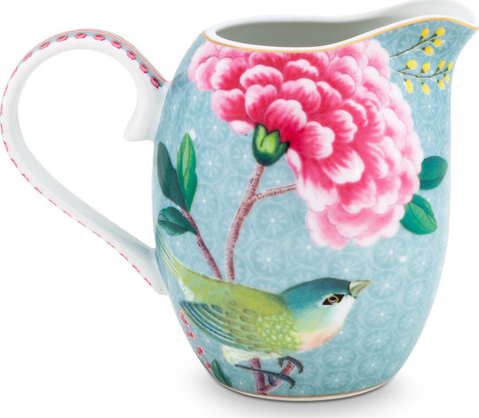 PiP Studio Blushing Birds Галерия за сервиране на мляко от порцелан в Син цвят 1бр PiP Studio Blushing Birds Галерия за сервиране на мляко от порцелан в Син цвят 1бр