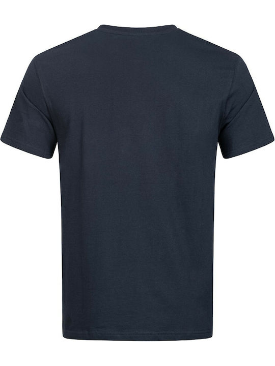 Lonsdale Southworld Ανδρικό T-shirt Dark Navy με Λογότυπο