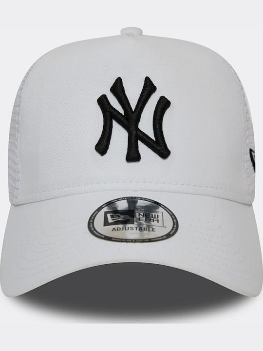 Essential A Frame Men's Trucker Cap White
