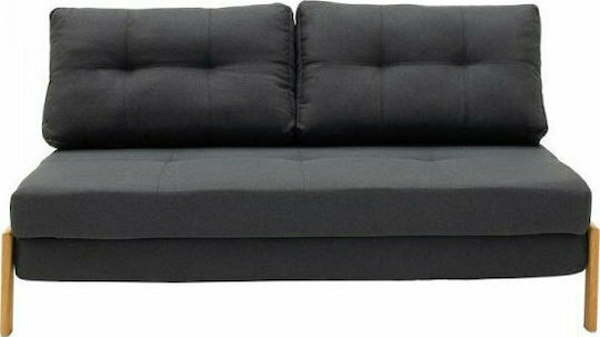 Pakketo Fancy Doppelsitzer Sofa Bett Anthrazit 150x92x77cm