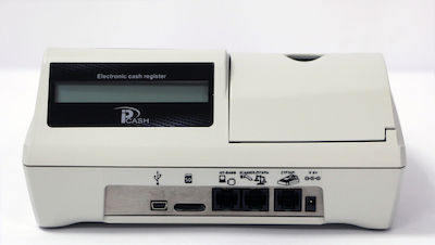 IP-Cash Ταμειακή Μηχανή με Μπαταρία σε Λευκό Χρώμα