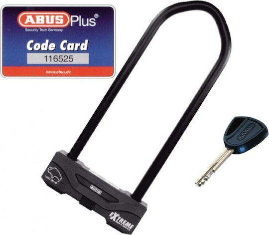 Abus Granit Extreme X-Plus 59 Motorcycle Shackle Lock in Black