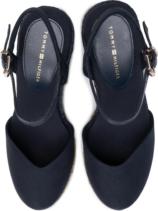 Platforme Dama Tip Espadrile Albastru Marin
