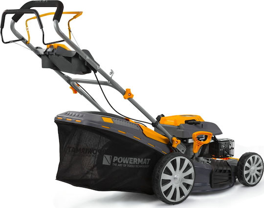 Powermat Selbstfahrend Rasenmäher Benzin 7hp/173cc