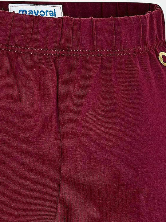 Mayoral Kids Long Legging Burgundy