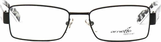 Arnette Ανδρικός Σκελετός Γυαλιών Μαύρος AN6029 501