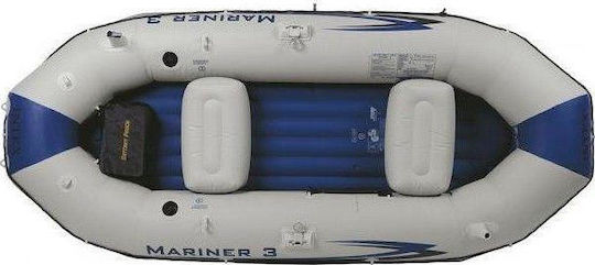 Intex Mariner 3 Inflatable Boat For 3 Adults Blue with 2 Paddles and Pump 297x127cm