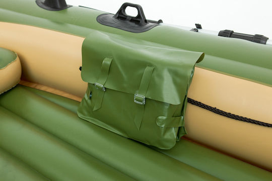 Bestway Voyager 500 Inflatable Boat for 3 Adults Green with 2 Paddles 348x142cm