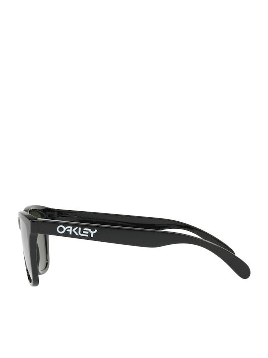 Oakley Frogskins Men's Sunglasses with Black Plastic Frame and Black Mirror Lens OO9013-C4