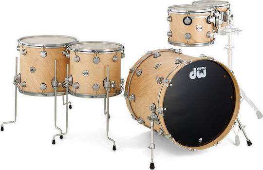 DW Drums Satin Oil Rock Set -NT-SC SSC+ Комплект Барабани