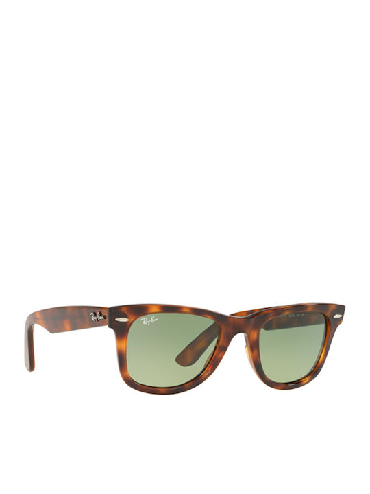 Ray Ban Wayfarer Ease Sonnenbrillen mit Braun Schildkröte Rahmen und Grün Verlaufsfarbe Linse RB4340 6397/4M