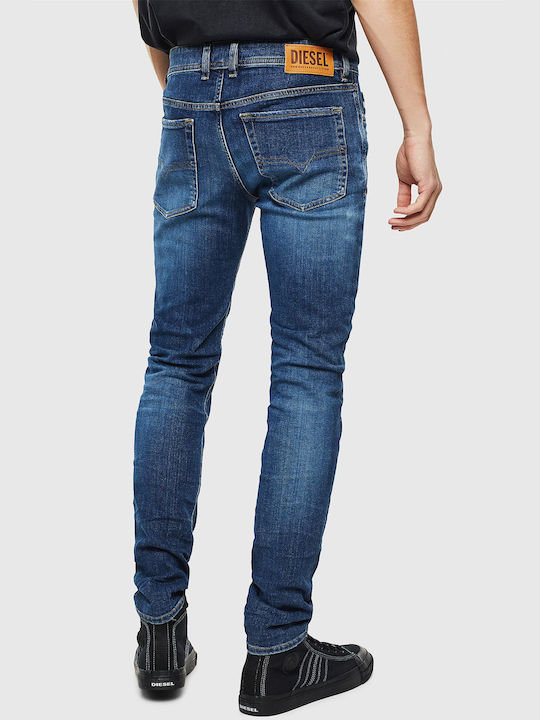 Diesel Sleenker Herren Jeanshose in Skinny Fit Blau