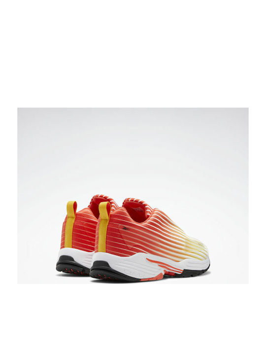 DMX Thrill Мъжки Сникърси Vivid Orange / White / Fierce Gold
