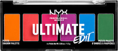 Nyx Professional Makeup Ultimate Edit Petite Lidschattenpalette in fester Form 02 Brights 7.2gr