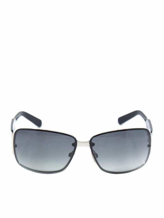 Burberry Women's Sunglasses with Black Horn-Rimmed Frame and Grey Gradient Lenses BE3004 100511