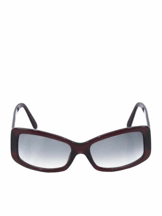Burberry Women's Sunglasses with Black Horn-Rimmed Frame and Brown Gradient Lenses BE4023 301413