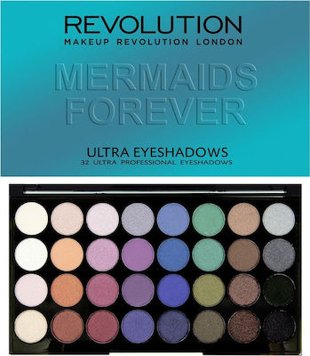 Revolution Beauty Mermaids Forever Paletă cu Farduri de Pleoape Formă Solidă 20gr