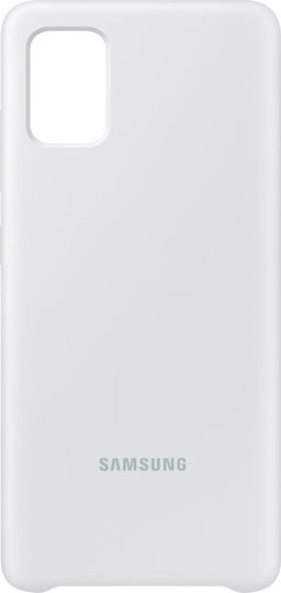 Samsung Back Cover Silicone White (Galaxy A51)