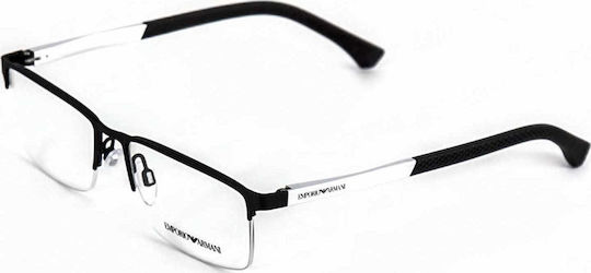 Emporio Armani Metal Eyeglass Frame Black EA1041 3094