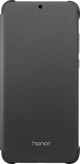 Huawei Original Flip Cover Book Piele artificială Negru (Honor 8X)