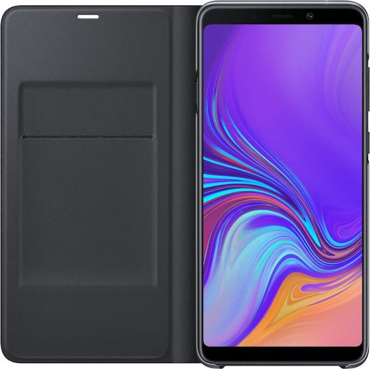 Samsung Book Synthetic Leather Black (Galaxy A9 2018)