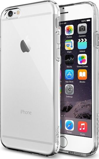 Crystal Clear Back Cover Σιλικόνης 2mm Διάφανο (iPhone 6/6s)
