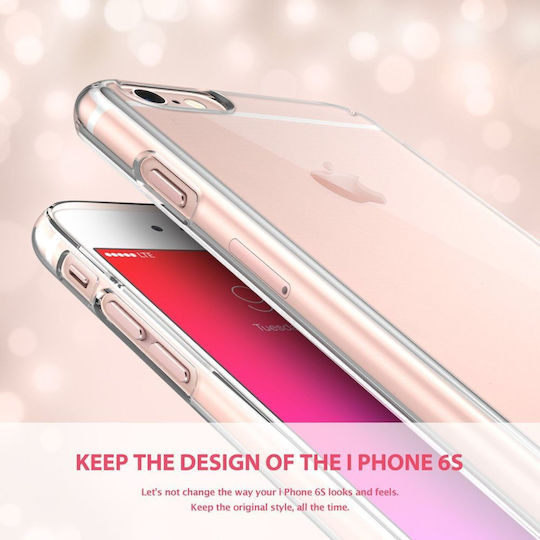 Crystal Clear Back Cover Σιλικόνης 2mm Διάφανο (iPhone 6/6s)