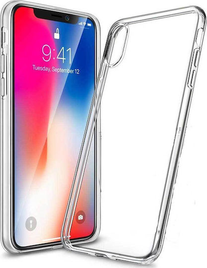 TPU GEL Umschlag Rückseite Silikon 1mm Transparent (iPhone XS Max)