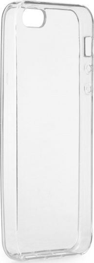 Hurtel Back Cover Σιλικόνης 0.5mm Διάφανο (iPhone 5/5s/SE)
