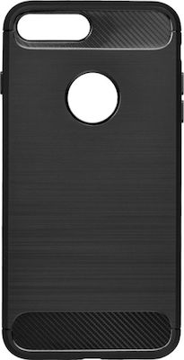 Hurtel Carbon Armor Coperta din spate Silicon Negru (iPhone 7 / 8 / SE 2020 / SE 2022)