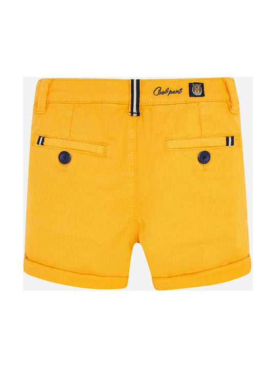 Mayoral Kids Shorts/Bermuda Fabric Yellow