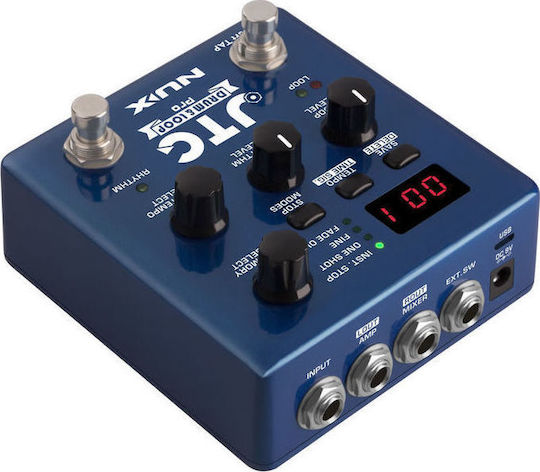 NUX JTC Drum&Loop Pro NDL-5 Pedals Footswitch Electric Guitar and Electric Bass