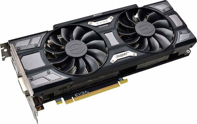 EVGA GeForce RTX 2060 Super 8GB GDDR6 SC Black Κάρτα Γραφικών PCI-E x16 3.0 με HDMI και 2 DisplayPort