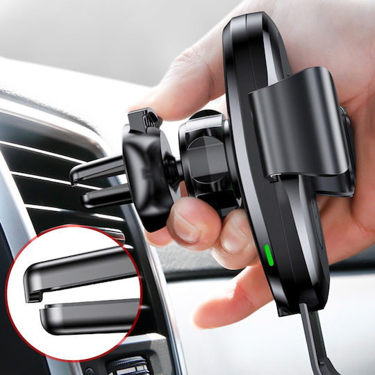 Baseus Gravity Gerätehalterung für Handys im Auto 4 Zoll - 6,5 Zoll mit verstellbaren Haken Schwarz