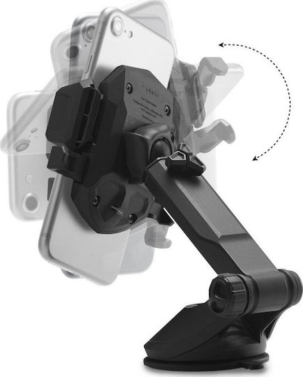 Spigen Kuel AP12T Mount Holder Car Mobile Mount with Adjustable Hooks Black