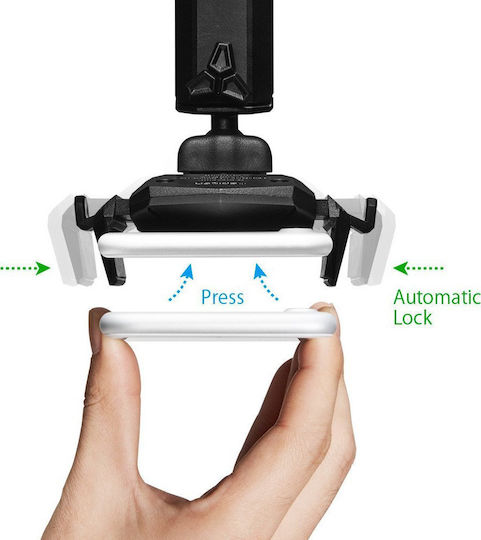 Spigen Kuel AP12T Mount Holder Car Mobile Mount with Adjustable Hooks Black