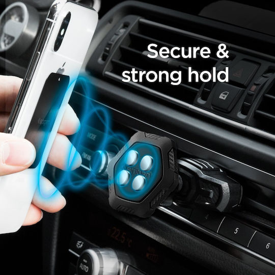 Spigen QS24 Βάση Κινητού Αυτοκινήτου με Μαγνήτη Μαύρη