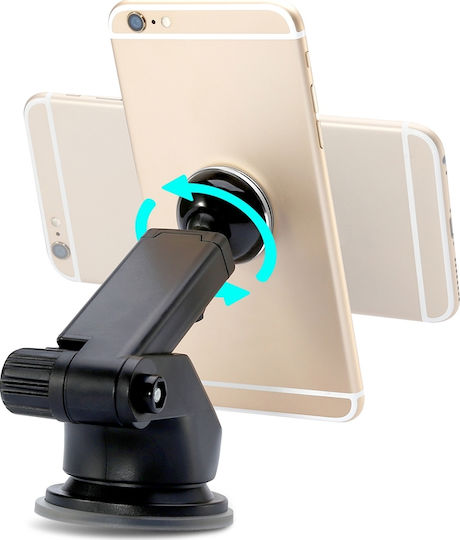 Baseus Bază pentru telefon mobil pentru mașină Solid Series Telescopic cu magnet Argint