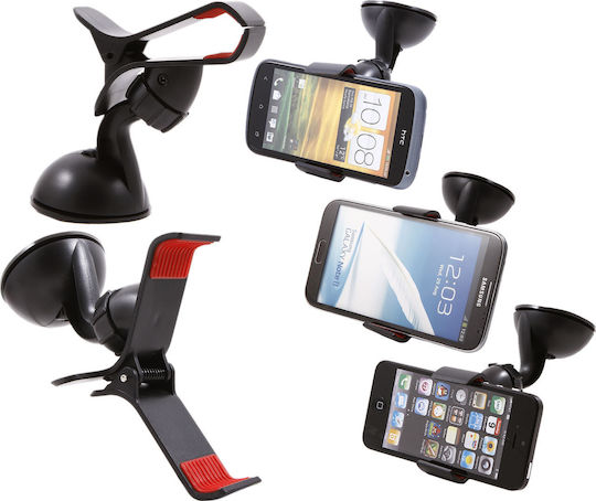 Setty Βάση Κινητού Αυτοκινήτου Universal Clip Holder με Κλιπ-Μανταλάκι