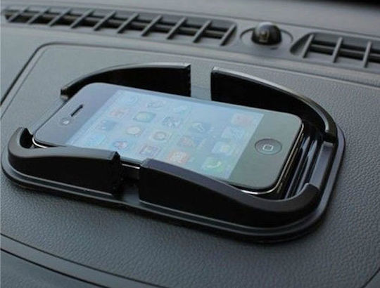 Autoline Rutschfest für Handys/Schlüssel Auto Handyhalterung mit Anti-Rutsch-Oberfläche Schwarz